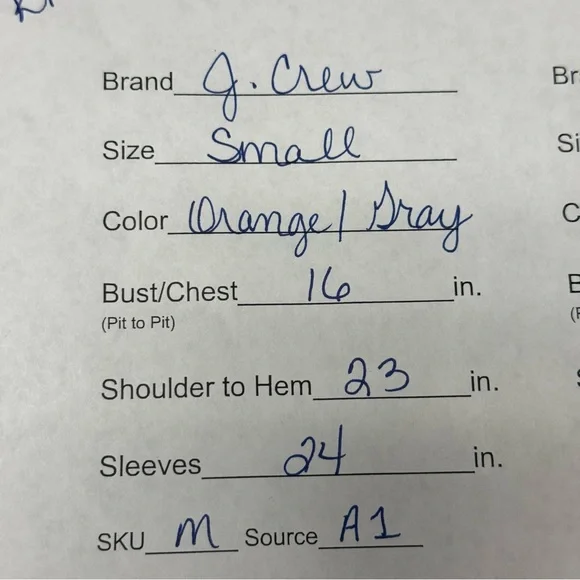 J.Crew Orange Stripe & Polka Dot Knit Sweater Small – Fall Cozy Chic - Picture 8 of 8